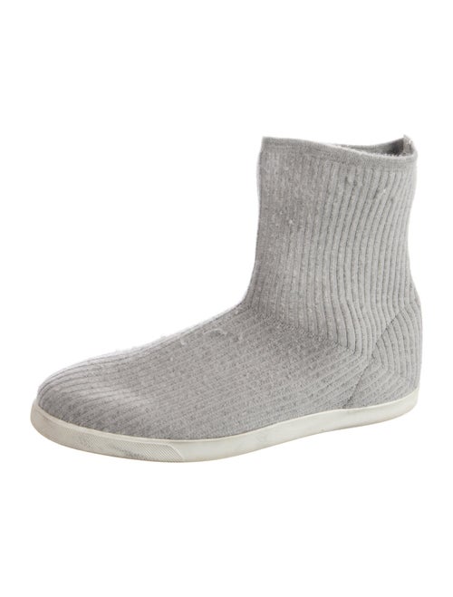 The Row Dean Cashmere Sock Boots