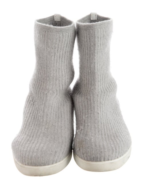 The Row Dean Cashmere Sock Boots