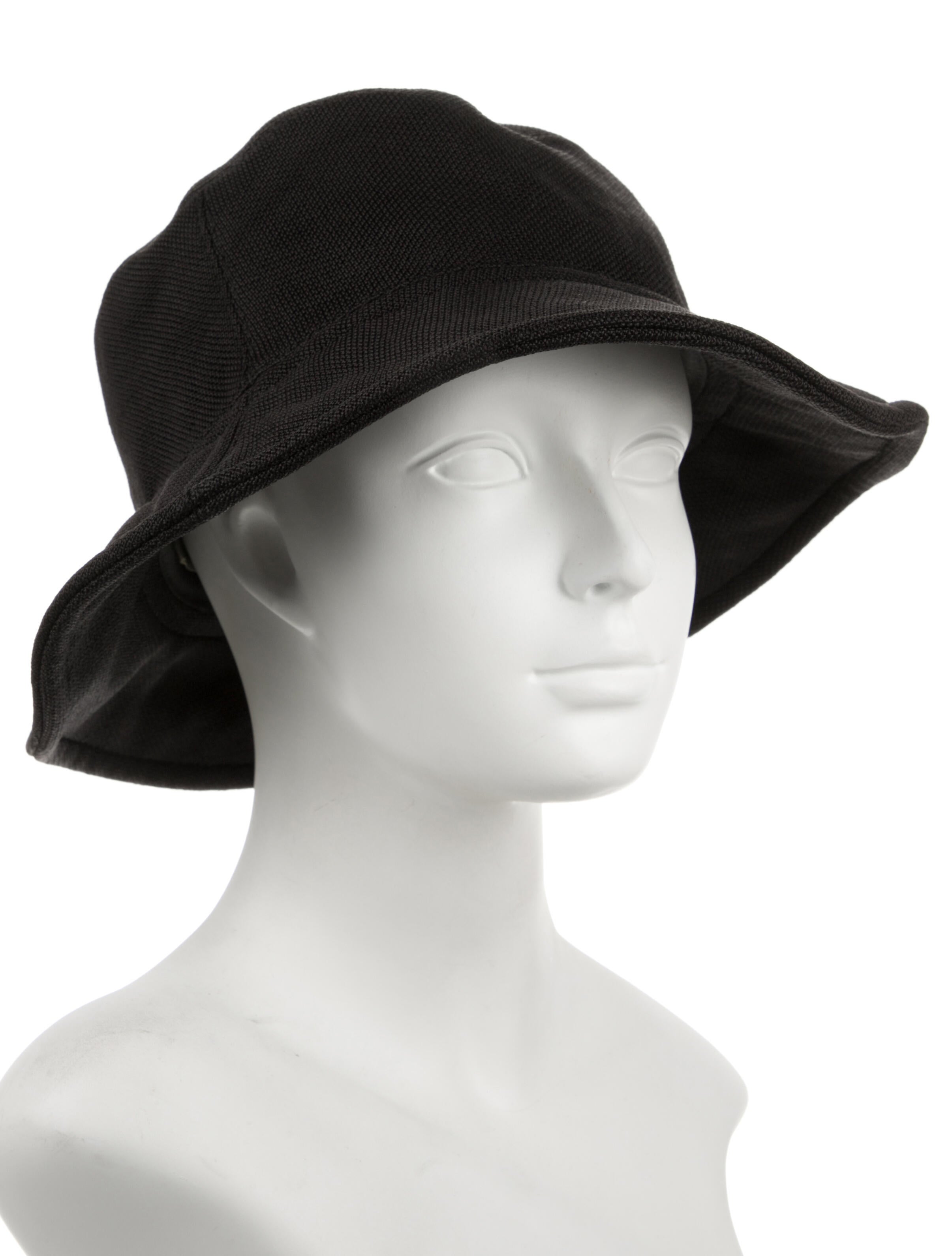 3*9様 Diorレディースバケハ❤︎ Christian Dior Embroidered Houndstooth Bucket Hat - Black