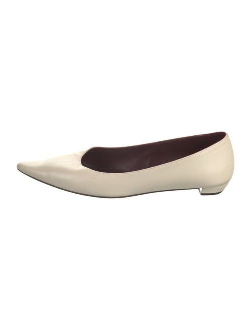The Row Claudette Leather Ballet Flats
