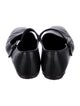 The Row Leather Mary Jane Flats