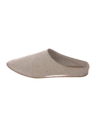 The Row Bea Cashmere Mules