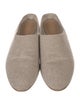 The Row Bea Cashmere Mules