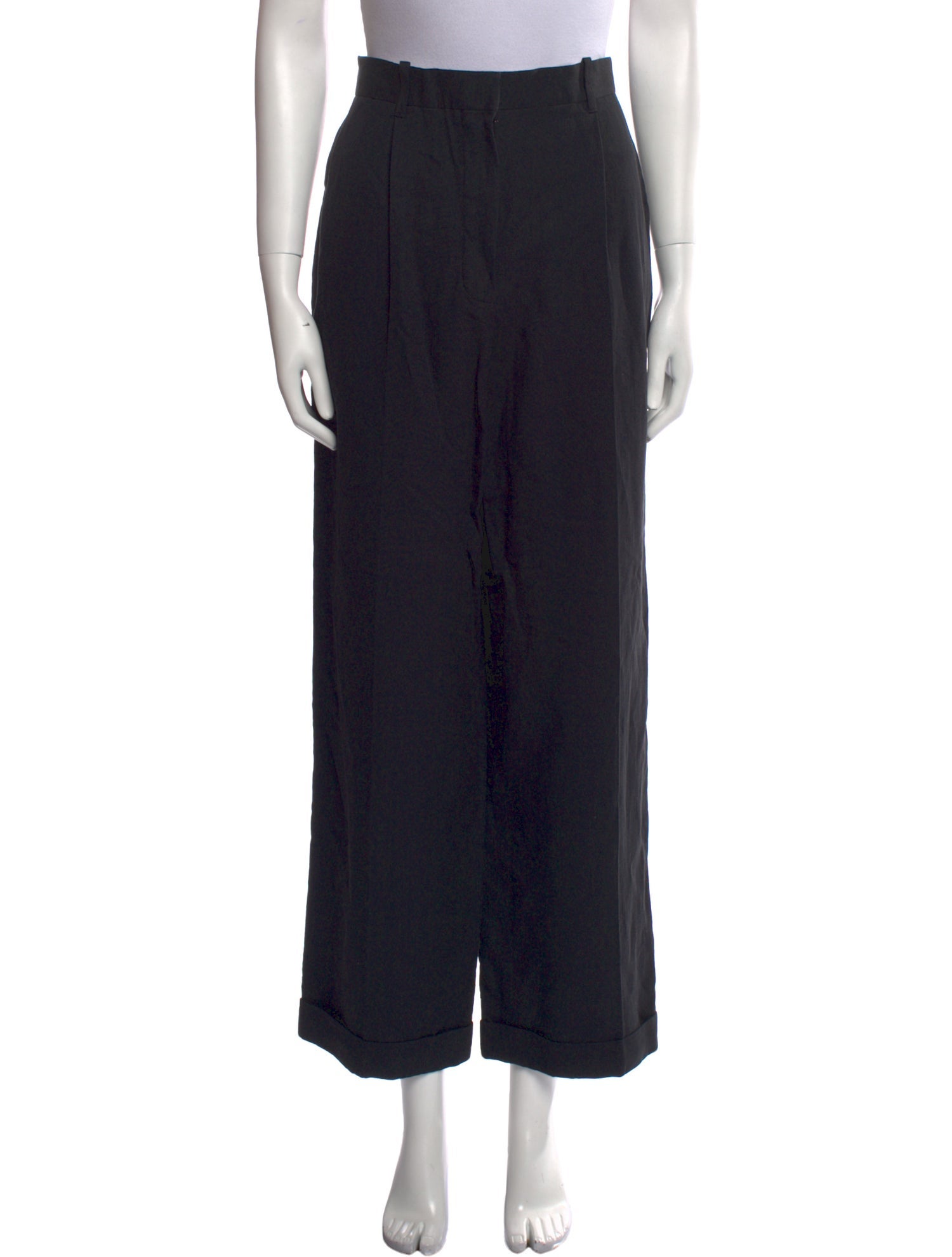 The Row Silk Wide Leg Pants