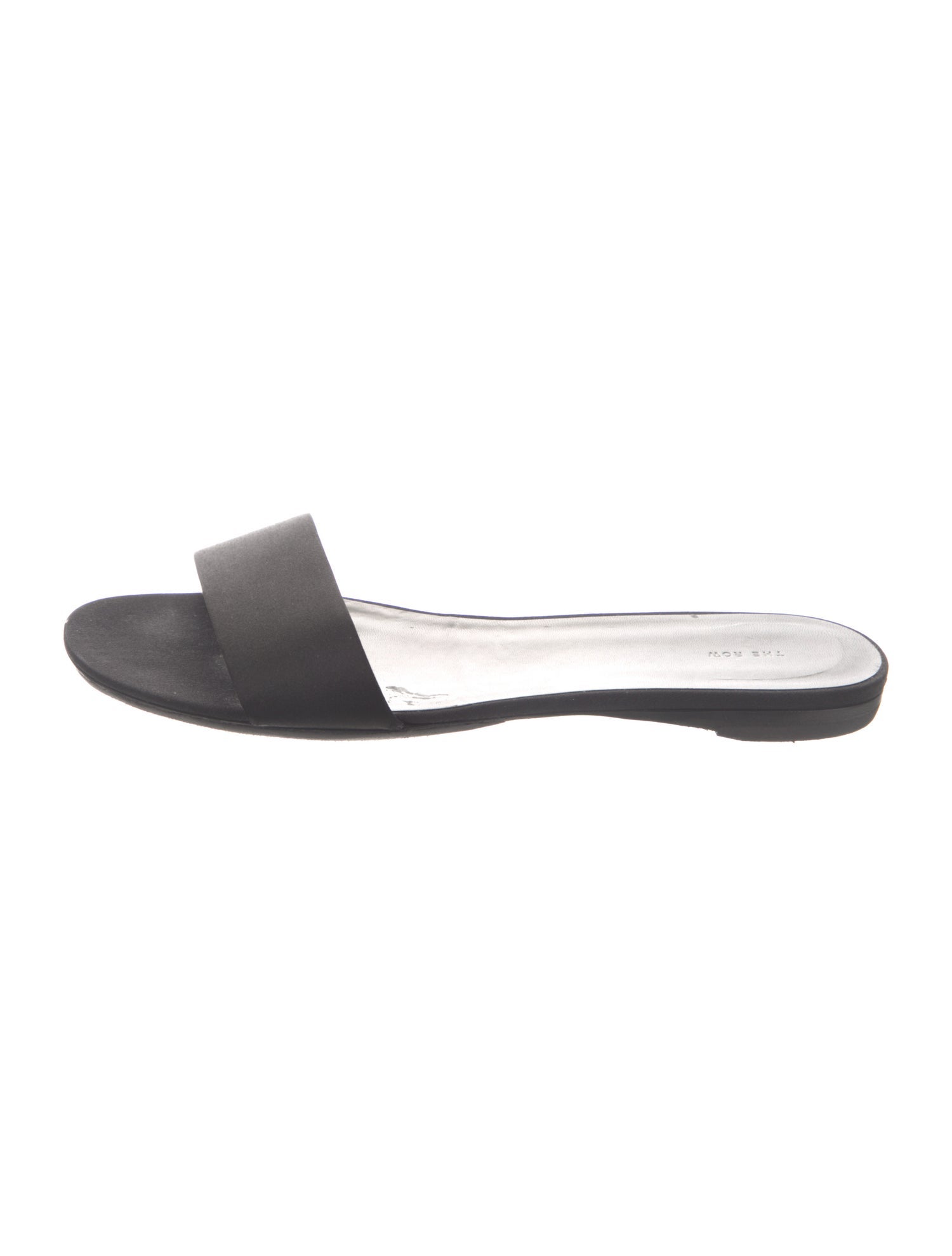 The Row Combo Satin Slides
