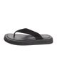The Row Leather Flip Flops