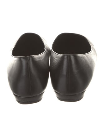 The Row Leather Flats
