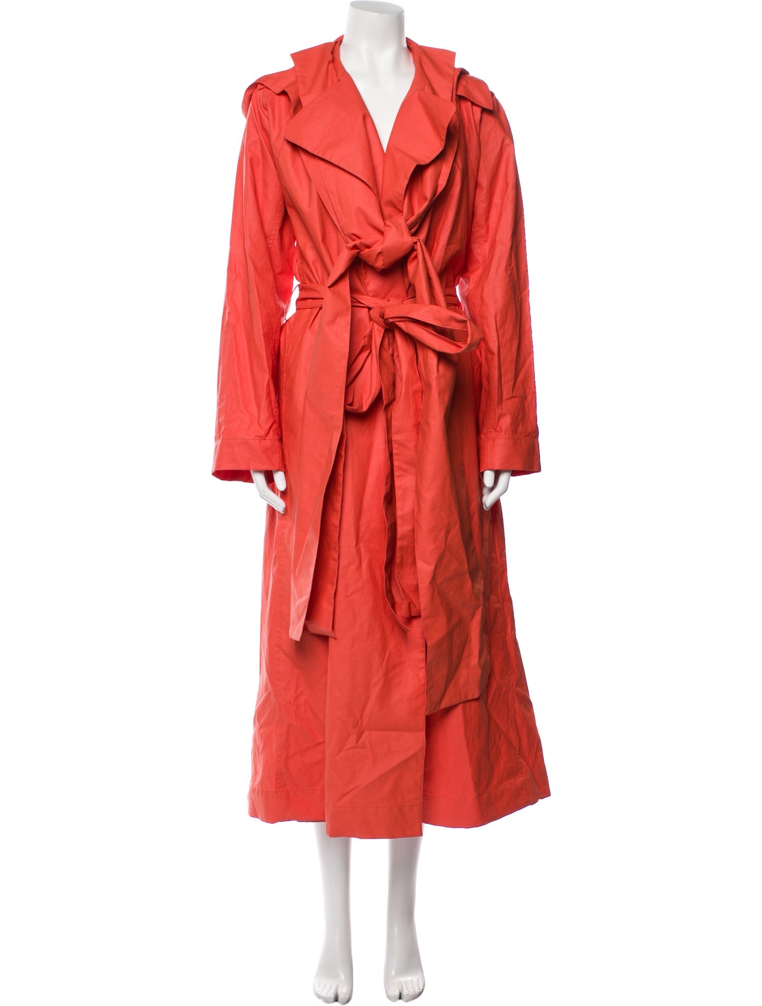 The Row Badva Silk Trench Coat
