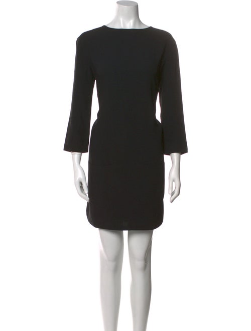 The Row Bateau Neckline Mini Dress