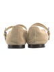 The Row Boheme MJ Suede Mary Jane Flats