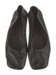 The Row Leather Ballet Flats