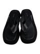 The Row Ginza Leather Flip Flops
