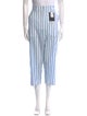 The Row Striped Straight Leg Pants