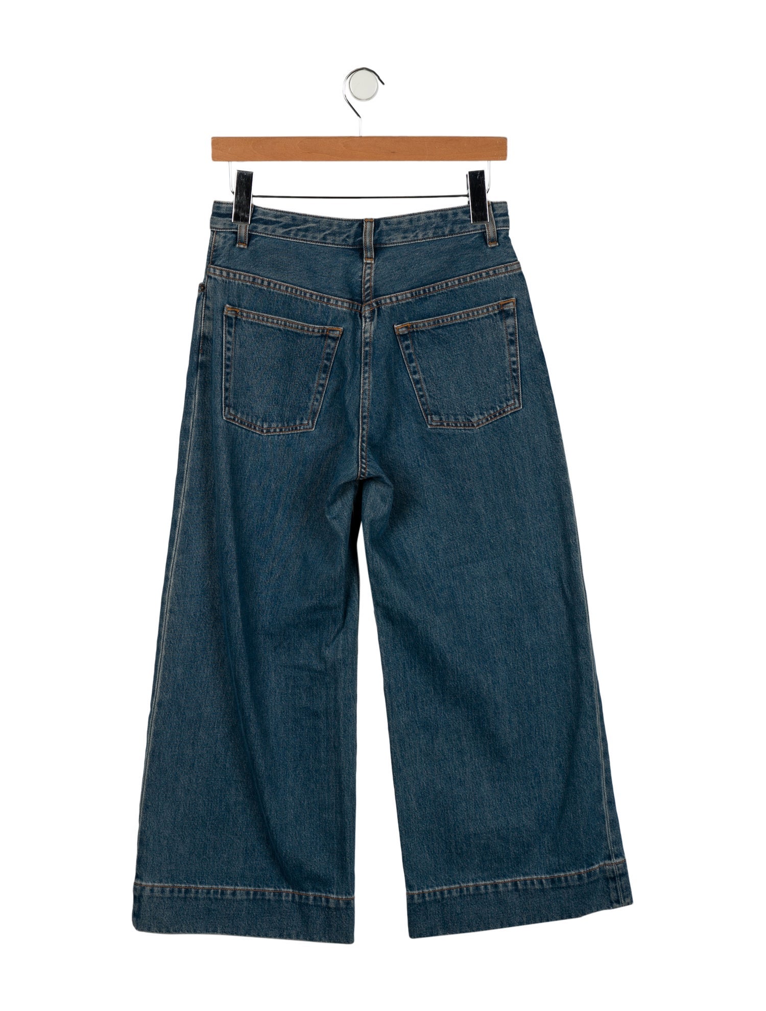 The Row High-Rise Wide Leg Jeans