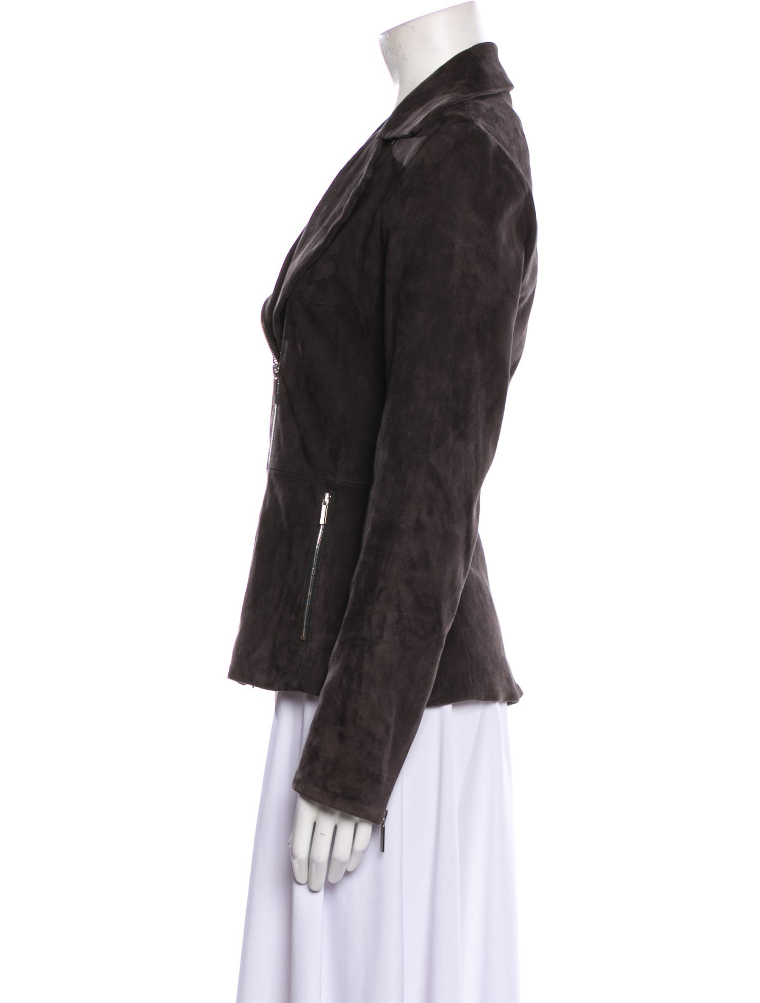 The Row Leather Biker Jacket