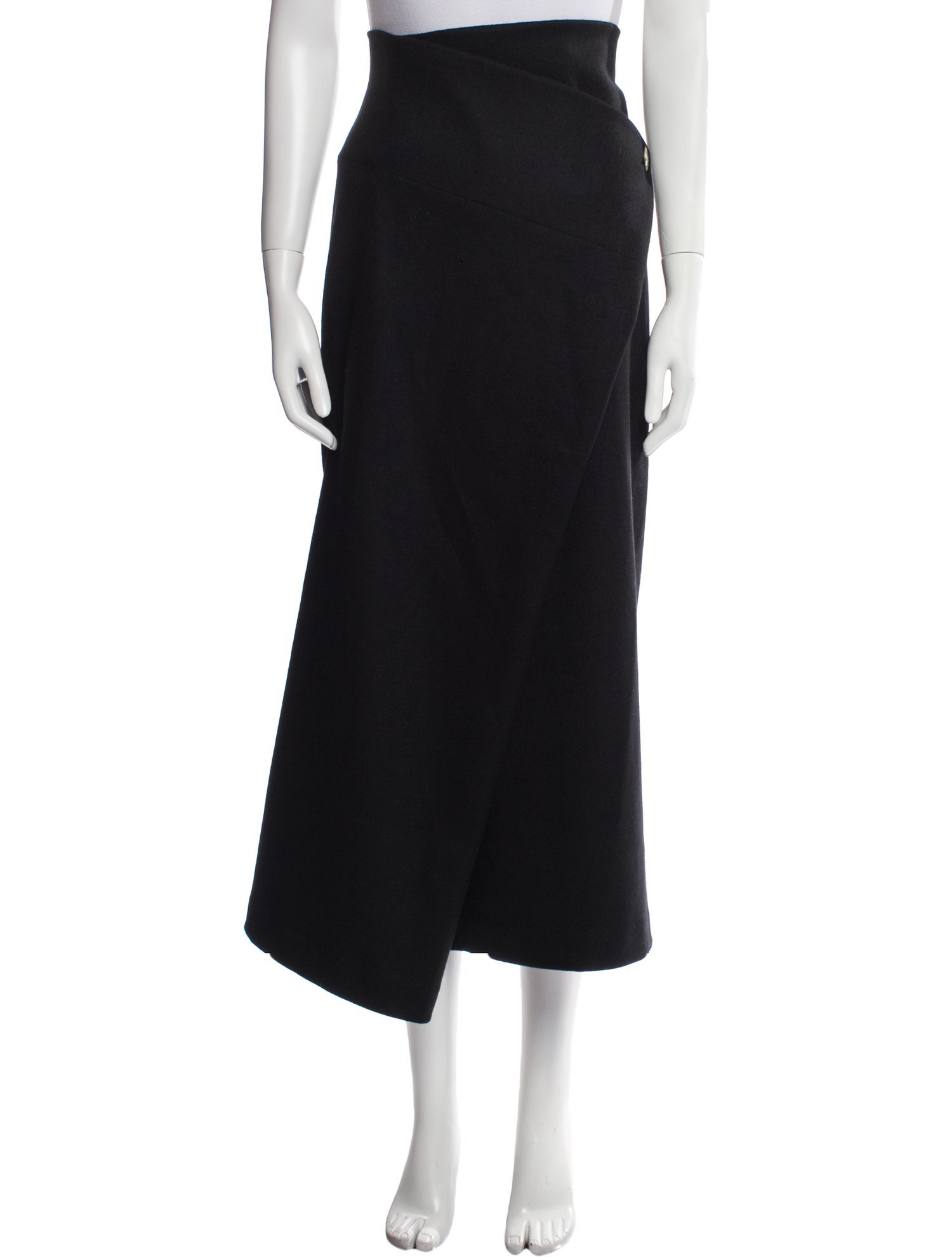The Row Wool Midi Length Skirt