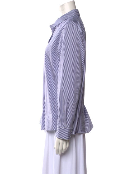 The Row Sadie Striped Button-Up Top