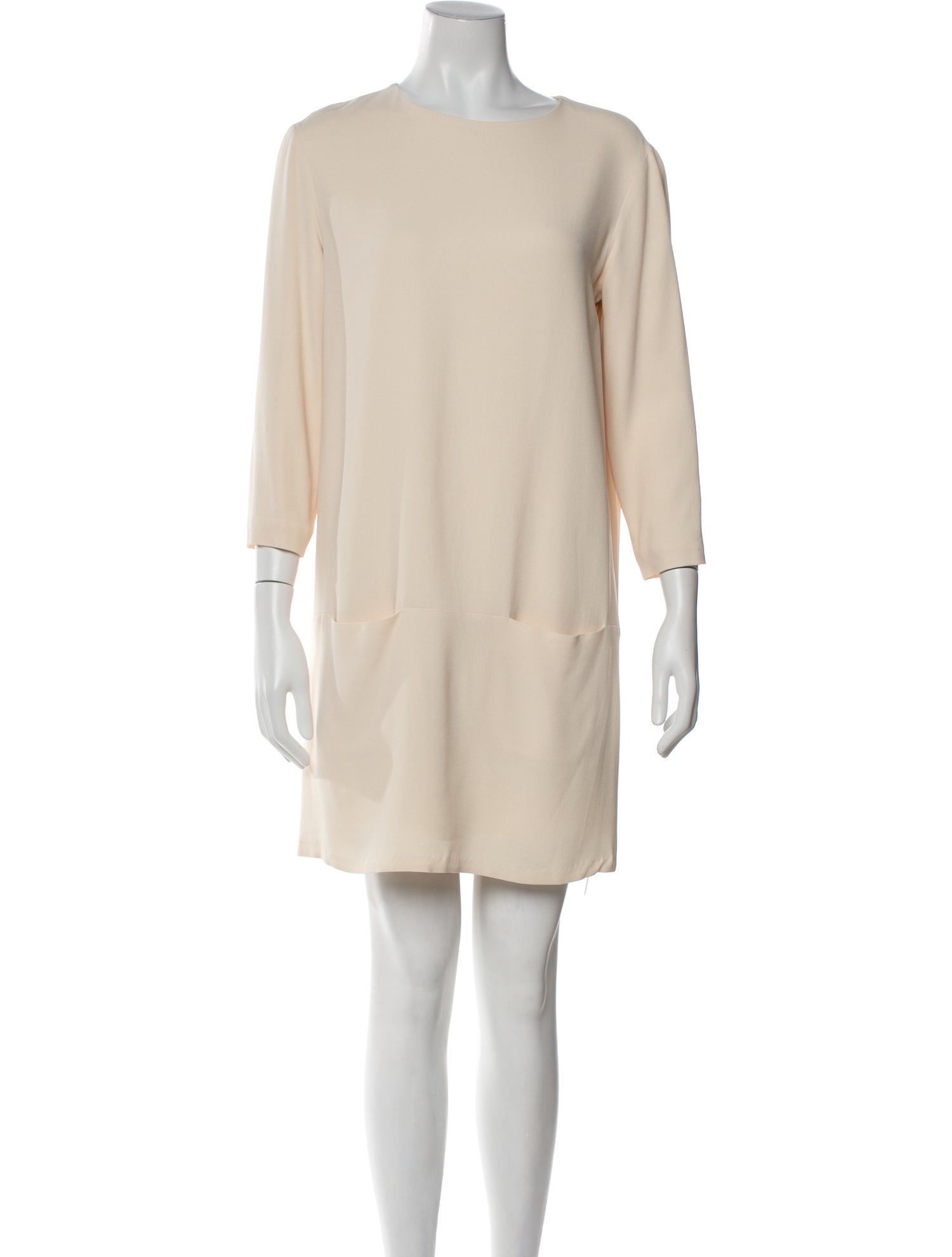 The Row Bateau Neckline Mini Dress