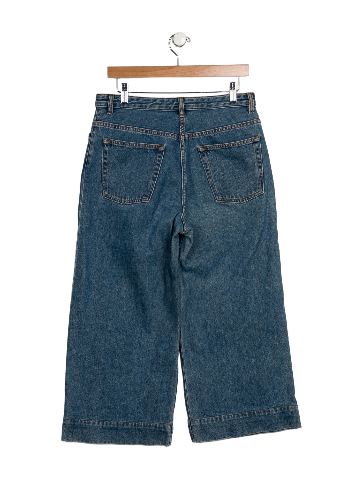 The Row High-Rise Wide Leg Jeans