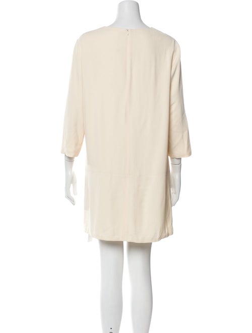 The Row Bateau Neckline Mini Dress