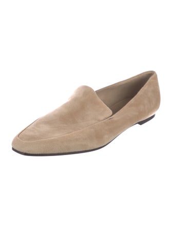 The Row Suede Loafers