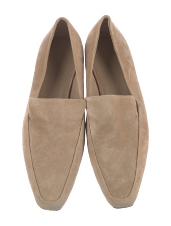 The Row Suede Loafers
