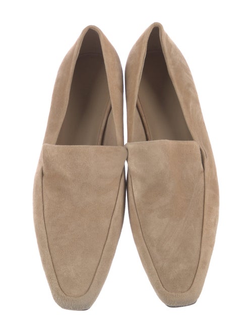 The Row Suede Loafers