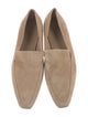 The Row Suede Loafers