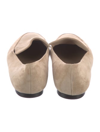 The Row Suede Loafers