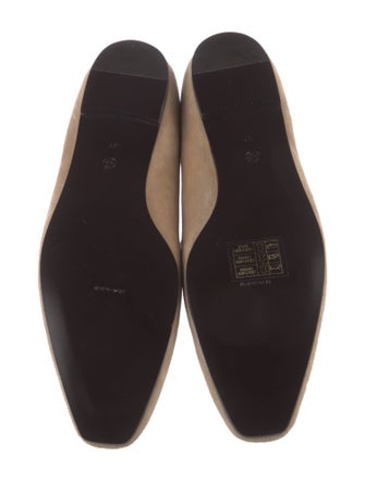 The Row Suede Loafers