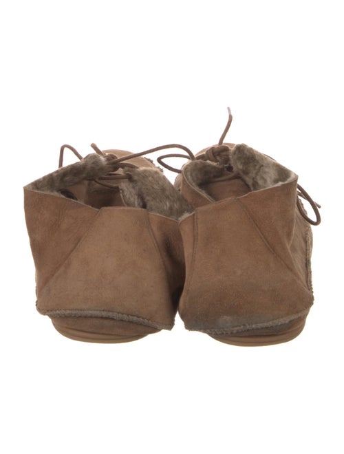 The Row Suede Oxfords