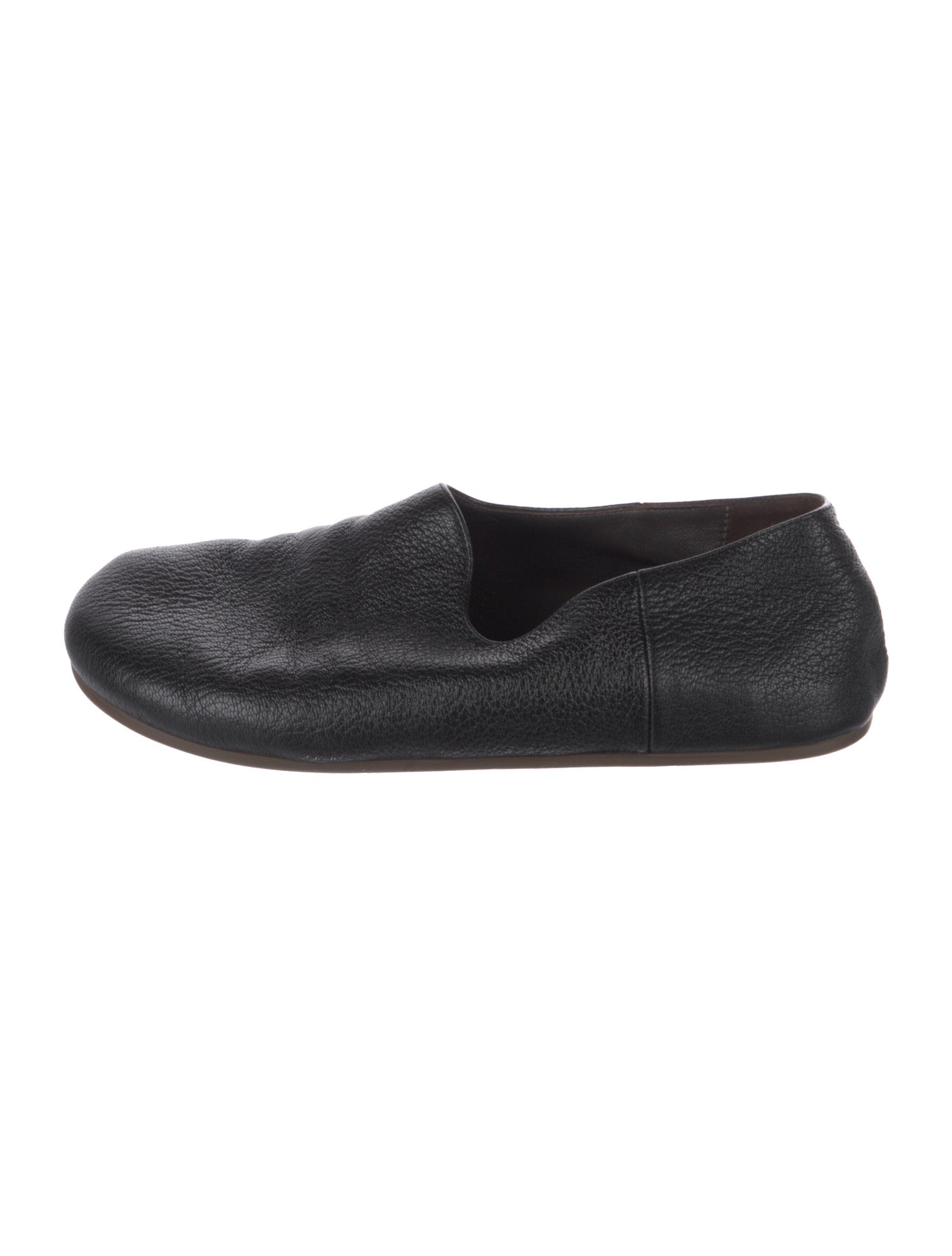 The Row Leather Ballet Flats