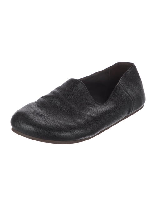 The Row Leather Ballet Flats