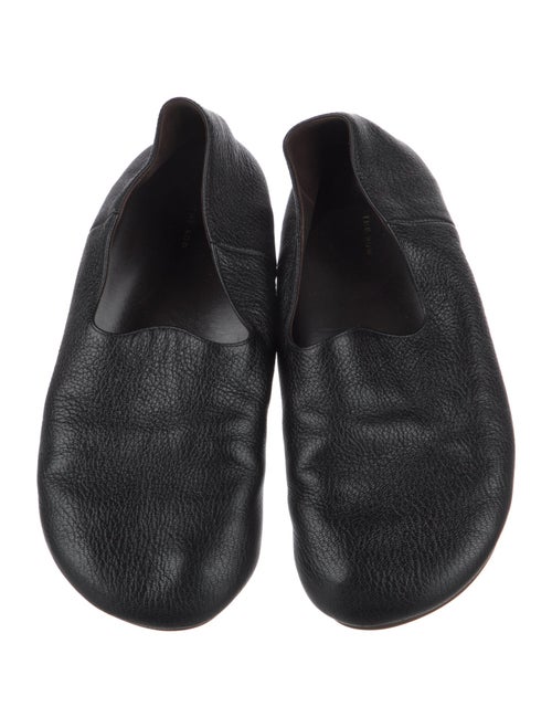 The Row Leather Ballet Flats