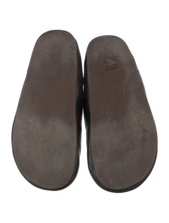 The Row Leather Ballet Flats