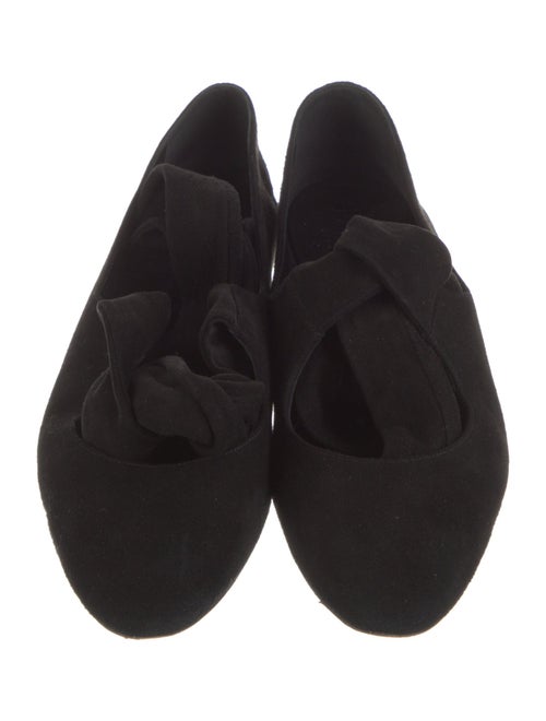 The Row Suede Flats