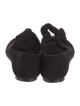 The Row Suede Flats