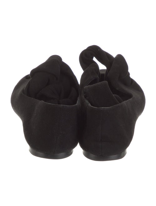 The Row Suede Flats
