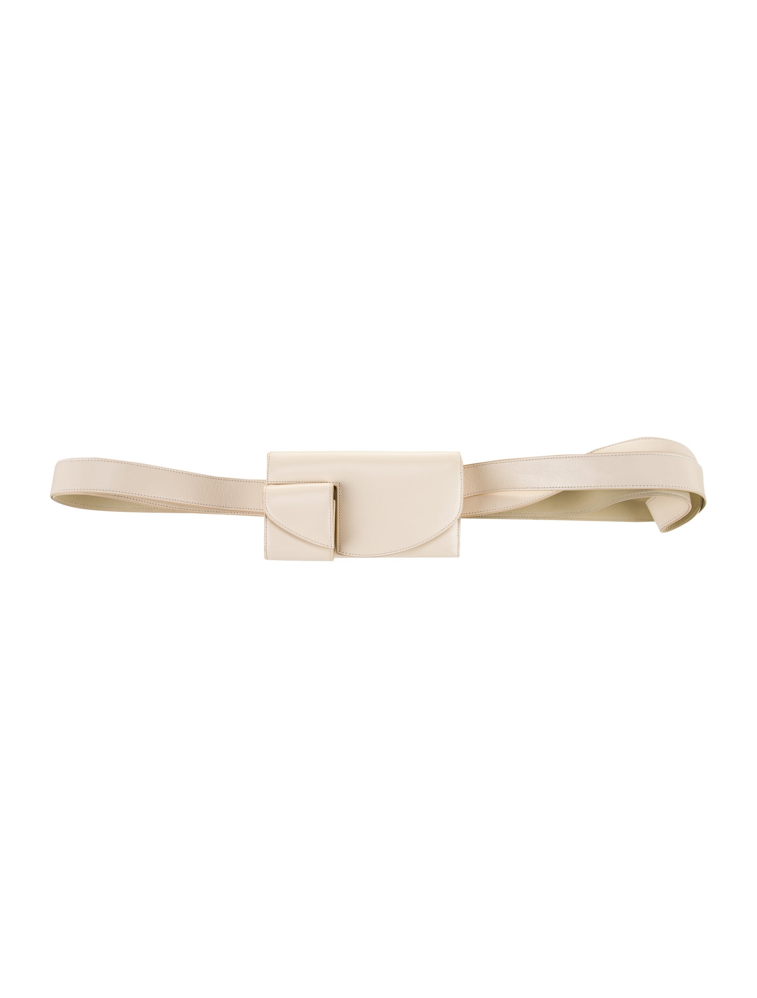 The Row Leather Horizontal Belt