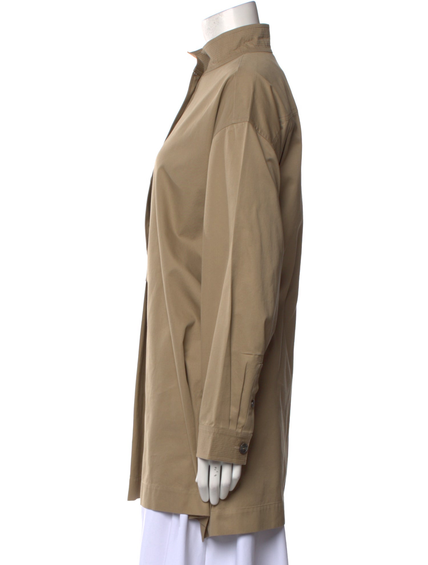 The Row Mock Neck Long Sleeve Tunic