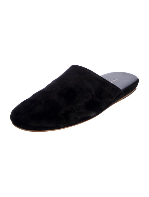 The Row Suede Mules