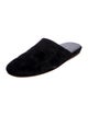 The Row Suede Mules