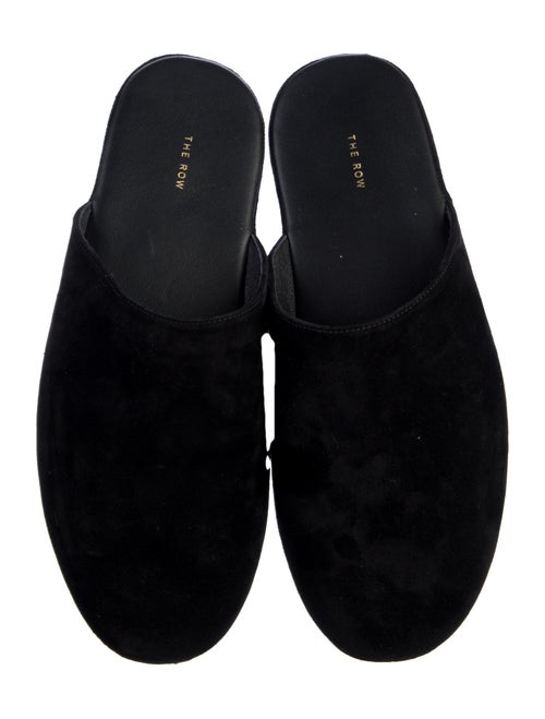 The Row Suede Mules