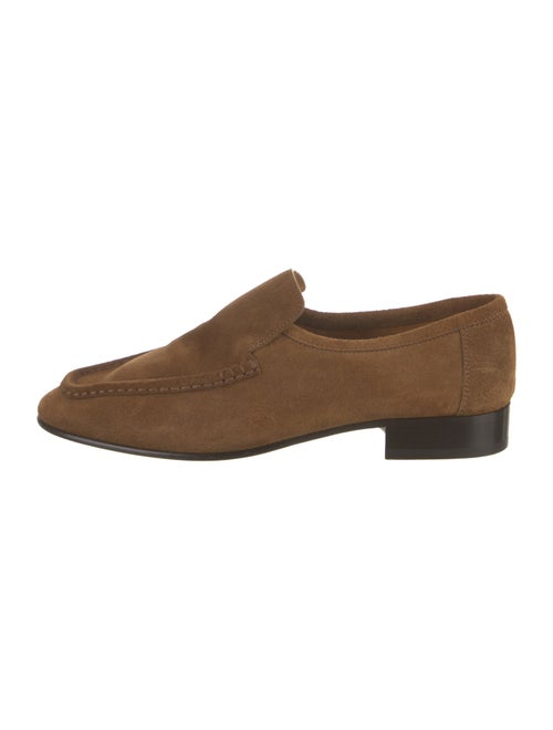 The Row Suede Loafers
