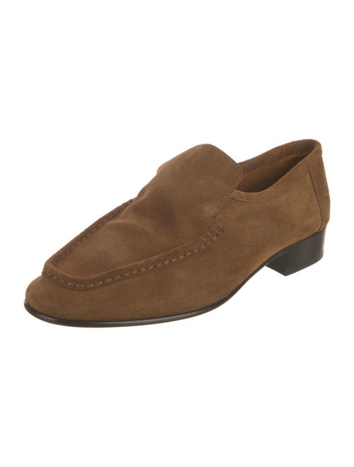The Row Suede Loafers