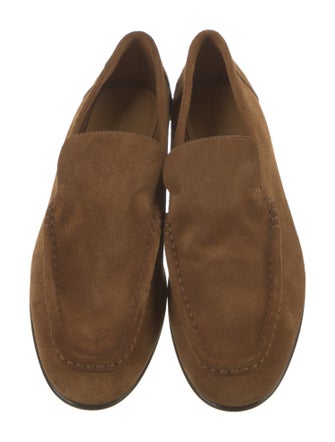 The Row Suede Loafers