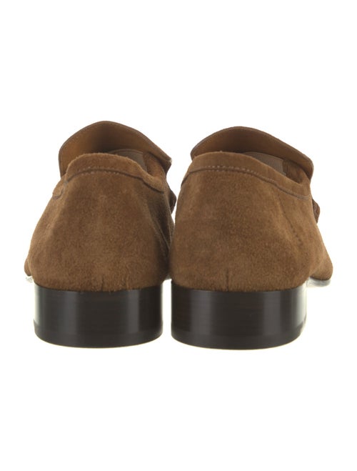 The Row Suede Loafers