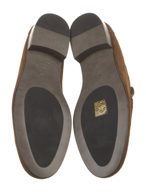 The Row Suede Loafers