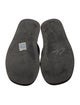 The Row Ginza Leather Flip Flops