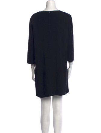 The Row Bateau Neckline Mini Dress